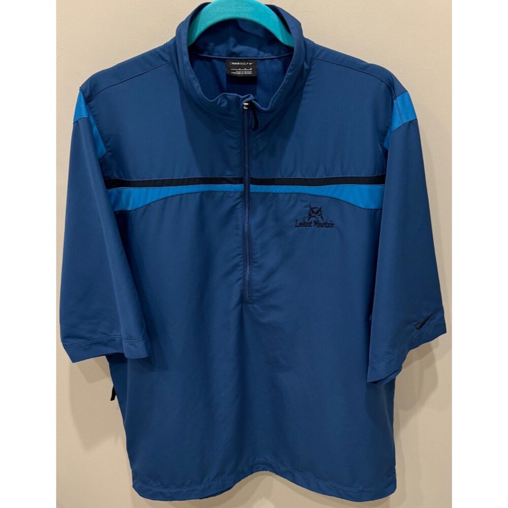 Lookout Mountain Golf Club - Nike Golf 1/2 Zip Windbreaker - Men's Size Large
